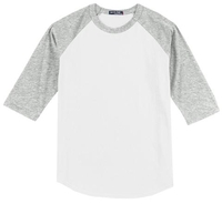 YT200 - Sport-TekÂ® Youth Colorblock Raglan Jersey.  