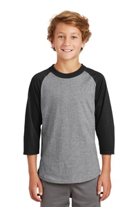 YT200 - Sport-TekÂ® Youth Colorblock Raglan Jersey.  
