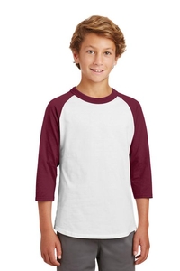 YT200 - Sport-Tek® Youth Colorblock Raglan Jersey.