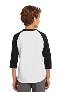 YT200 - Sport-TekÂ® Youth Colorblock Raglan Jersey.  