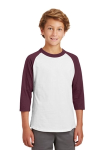 YT200 - Sport-Tek® Youth Colorblock Raglan Jersey.
