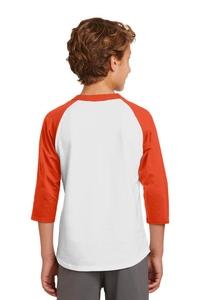 YT200 - Sport-TekÂ® Youth Colorblock Raglan Jersey.  
