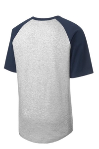 YT201 - Sport-Tek Youth Short Sleeve Colorblock Raglan Jersey