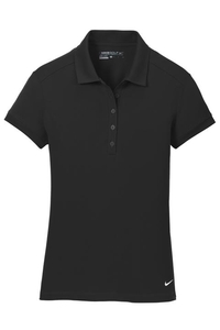 746100 - Nike Golf Ladies Dri-FIT Solid Icon Pique Modern Fit Polo. 746100