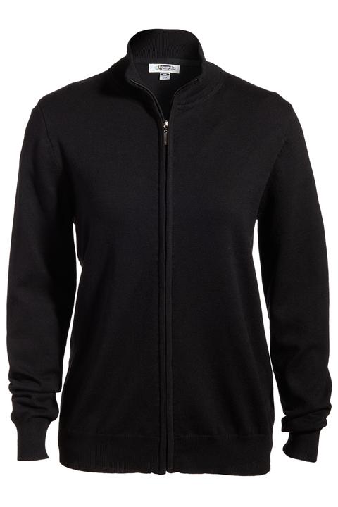 064 - Edwards Ladies' Full Zip Fine Gauge Sweater