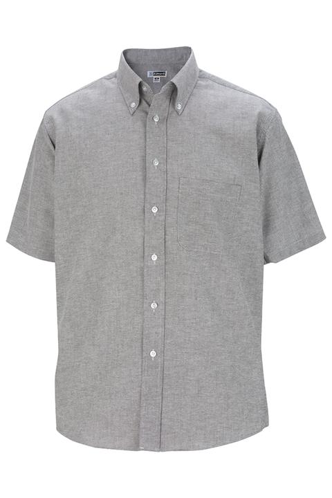 1027 - Edwards Men's Short Sleeve Oxford Shirt
