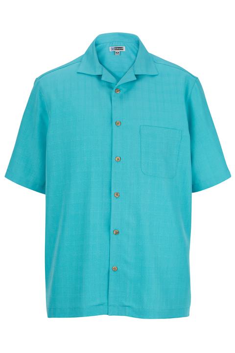 1030 - Edwards Jacquard Batiste Camp Shirt