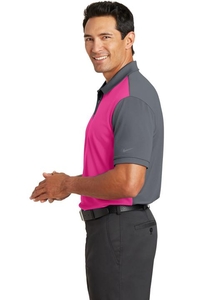 746101 - Nike Golf Dri-FIT Colorblock Icon Modern Fit Polo.  746101