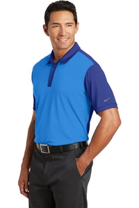 746101 - Nike Golf Dri-FIT Colorblock Icon Modern Fit Polo. 746101