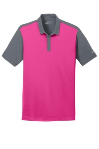 746101 - Nike Golf Dri-FIT Colorblock Icon Modern Fit Polo.  746101