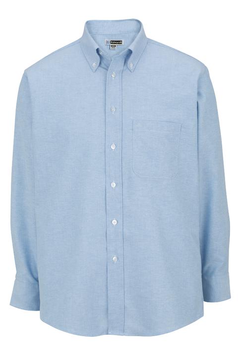 1077 - Edwards Men's Long Sleeve Oxford Shirt