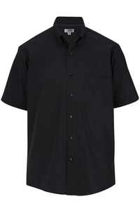 1245 - Edwards Men's Short Sleeve Lightweight Poplin Shirt