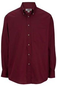 1280 - Edwards Men's Long Sleeve Easy Care Poplin Shirt