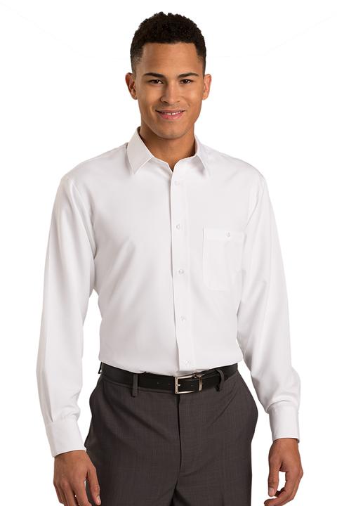 1292 - Edwards Men's Long Sleeve Batiste Dress Shirt