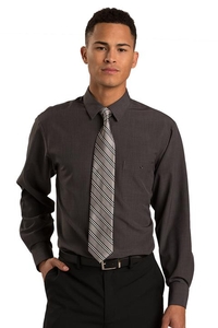 1292 - Edwards Men's Long Sleeve Batiste Dress Shirt