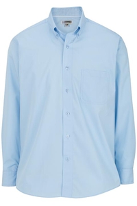 1295 - EDWARDS MEN'S LIGHTWEIGHT LONG SLEEVE POPLIN SHIRT