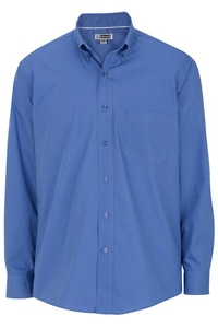 1295 - EDWARDS MEN'S LIGHTWEIGHT LONG SLEEVE POPLIN SHIRT