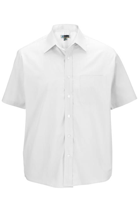 1313 - Edwards Men's Short Sleeve Broadcloth Shirt