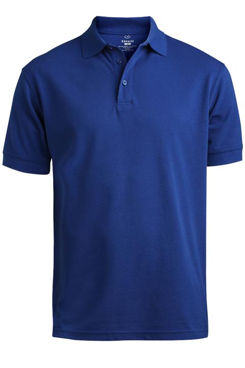 1500 - Edwards Men's Short Sleeve Blended Pique Polo