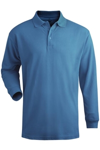 1515 - Edwards Men's Long Sleeve Blended Pique Polo
