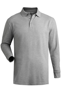 1540 - Edwards Men's Long Sleeve 100% Cotton Pique Polo