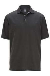 1586 - Edwards Men's Short Sleeve Snap Front Hi Performance Polo