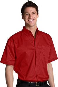 1740 - Edwards Men's Short Sleeve Cotton Plus Twill Shirt
