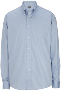 1975 - Edwards Men's Long Sleeve Pinpoint Oxford Shirt
