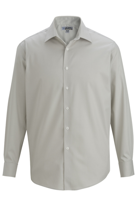 1978 - Edwards Men's Long Sleeve Non Iron Point Collar Oxford Shirt