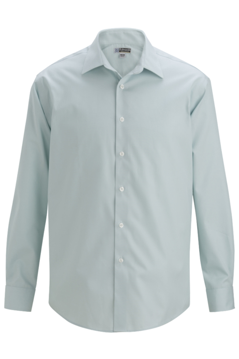 1978 - Edwards Men's Long Sleeve Non Iron Point Collar Oxford Shirt