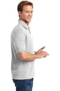 054X - Hanes EcoSmart - 5.2-Ounce Jersey Knit Sport Shirt