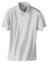 054X - Hanes EcoSmart - 5.2-Ounce Jersey Knit Sport Shirt