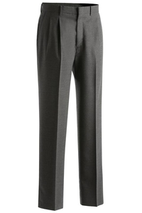 2680 - Edwards Men's Poly/Wool Pleated Front Pant