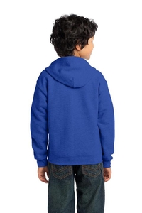 18600B - Gildan Youth Heavy Blend Full Zip Hooded Sweatshirt