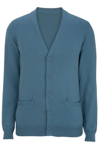 4080 - Edwards Men's V Neck Cardigan Sweater