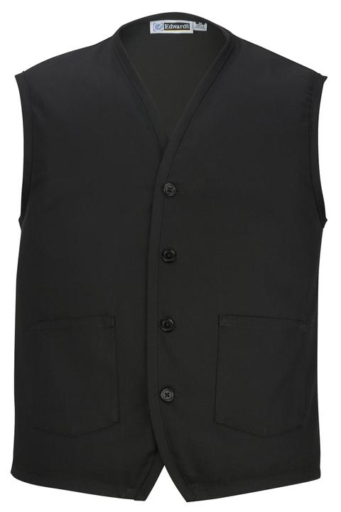 4106 - Edwards Vest with Waist Pockets