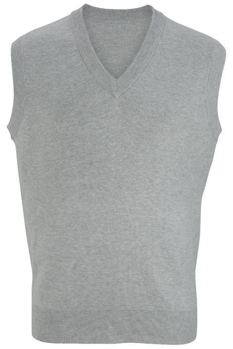 4701 - Edwards V Neck All Cotton Sweater Vest