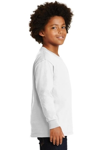 2400B - Gildan - Youth Ultra Cotton Long Sleeve T-Shirt.  2400B