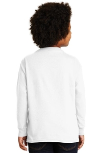 2400B - Gildan - Youth Ultra Cotton Long Sleeve T-Shirt.  2400B