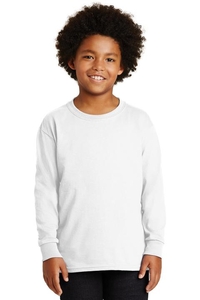 2400B - Gildan - Youth Ultra Cotton Long Sleeve T-Shirt.  2400B