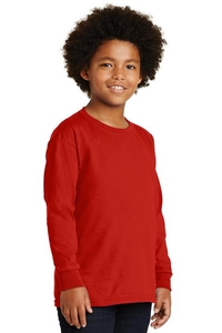 2400B - Gildan - Youth Ultra Cotton Long Sleeve T-Shirt.  2400B
