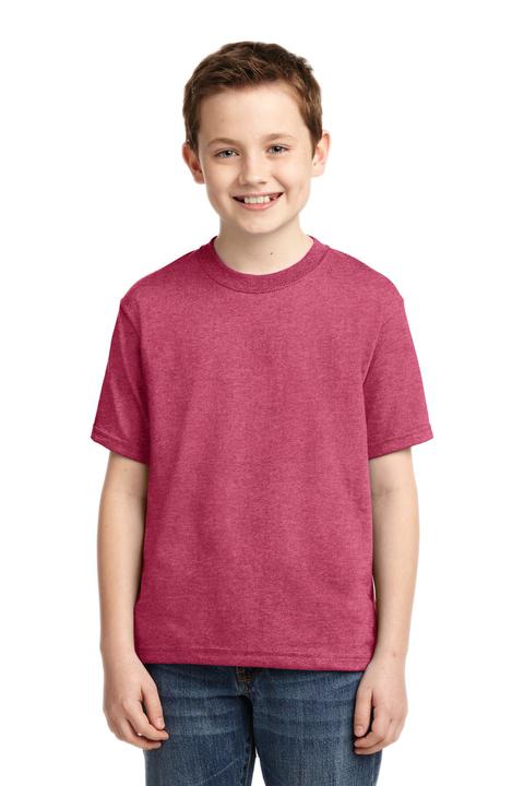 29B - JERZEES - Youth Dri-Power Active 50/50 Cotton/Poly T-Shirt.  29B