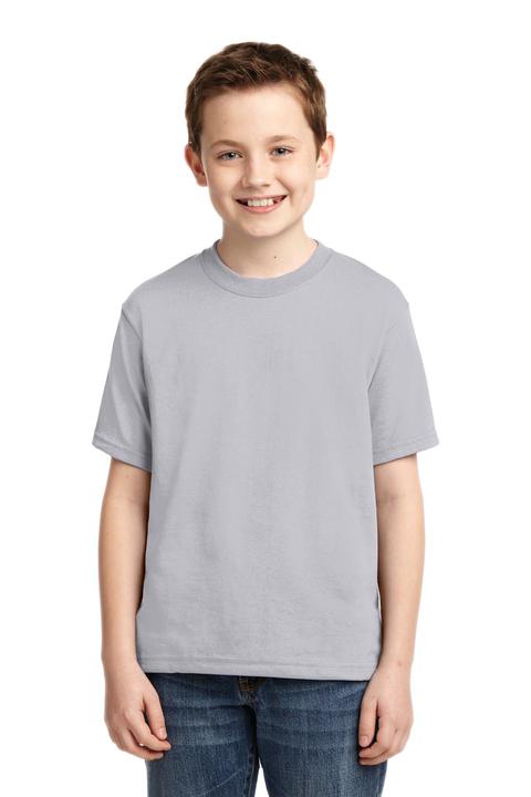 29B - JERZEES - Youth Dri-Power Active 50/50 Cotton/Poly T-Shirt.  29B