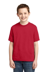 29B - JERZEES - Youth Dri-Power Active 50/50 Cotton/Poly T-Shirt.  29B