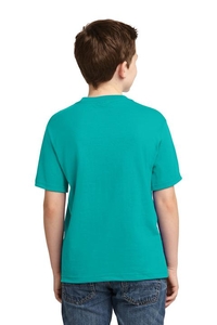 29B - JERZEES - Youth Dri-Power Active 50/50 Cotton/Poly T-Shirt.  29B