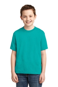 29B - JERZEES - Youth Dri-Power Active 50/50 Cotton/Poly T-Shirt.  29B