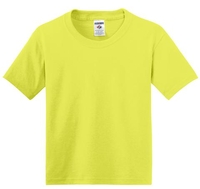 29B - JERZEES - Youth Dri-Power Active 50/50 Cotton/Poly T-Shirt.  29B