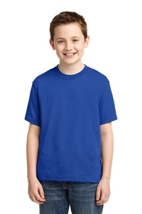 29B - JERZEES - Youth Dri-Power Active 50/50 Cotton/Poly T-Shirt.  29B