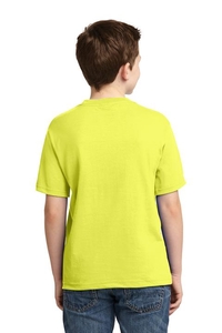 29B - JERZEES - Youth Dri-Power Active 50/50 Cotton/Poly T-Shirt.  29B
