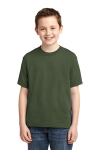 29B - JERZEES - Youth Dri-Power Active 50/50 Cotton/Poly T-Shirt. 29B